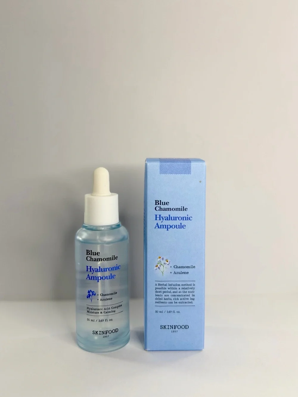 SKINFOOD Blue Chamomile Hyaluronic Ampoule 50ml